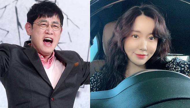 이경규 (왼쪽), 딸 이예림 / 머니투데이 DB, 이예림 인스타그램