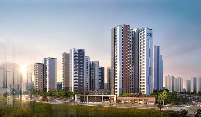 위례자이 더 시티 투시도.© 뉴스1