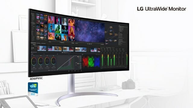 21:9 비율 디스플레이를 탑재한 LG 울트라와이드 모니터. (사진=LG전자)