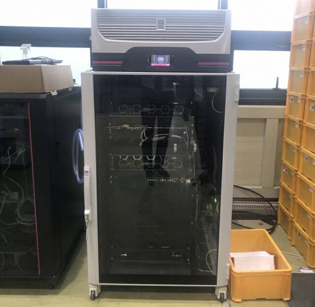 세기정밀에 설치 된 AI엣지박스(이미지=에스넷)