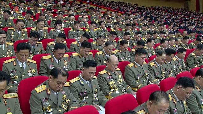 지난 6일 노동당 제8차 대회 모습. 연합뉴스