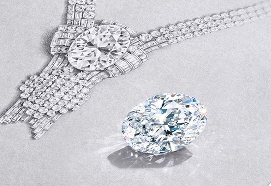 티파니가 1939년 세계박람회에서 선보인 주얼리를 재현해 역대 최고가 다이아몬드를 판매한다고 밝혔다. 사진 티파니