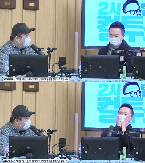 ‘컬투쇼’ 유민상이 김민경에 대해 언급했다. 사진=‘컬투쇼’ 보이는라디오 캡쳐