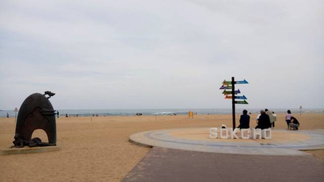 ▲속초해수욕장. ⓒ로버트 파우저