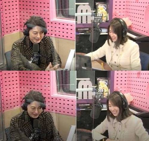 ▲ 류수영(왼쪽), 박하선 SBS 파워FM '박하선의 씨네타운' 보이는 라디오 화면 캡처