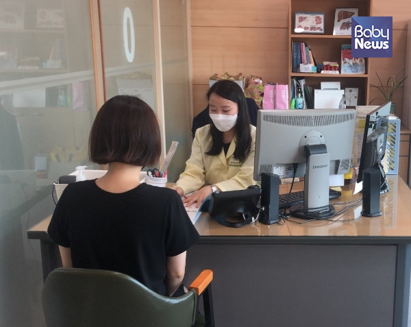 지난해 실시한 영양플러스 개별 사업설명회 모습. ⓒ동작구청