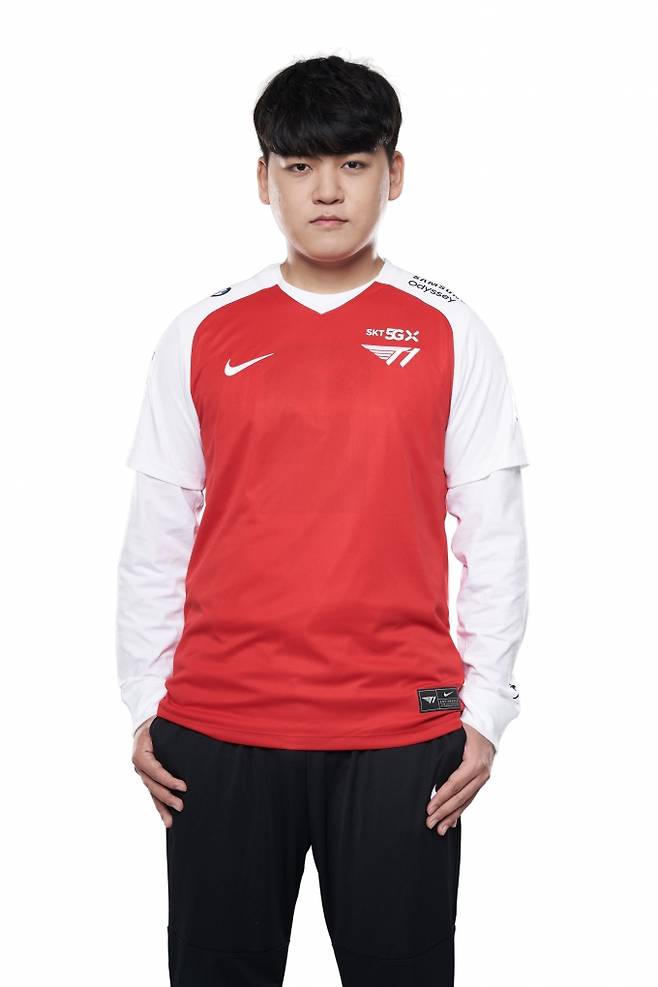 T1의 원거리 딜러 '구마유시' 이민형. 라이엇 게임즈