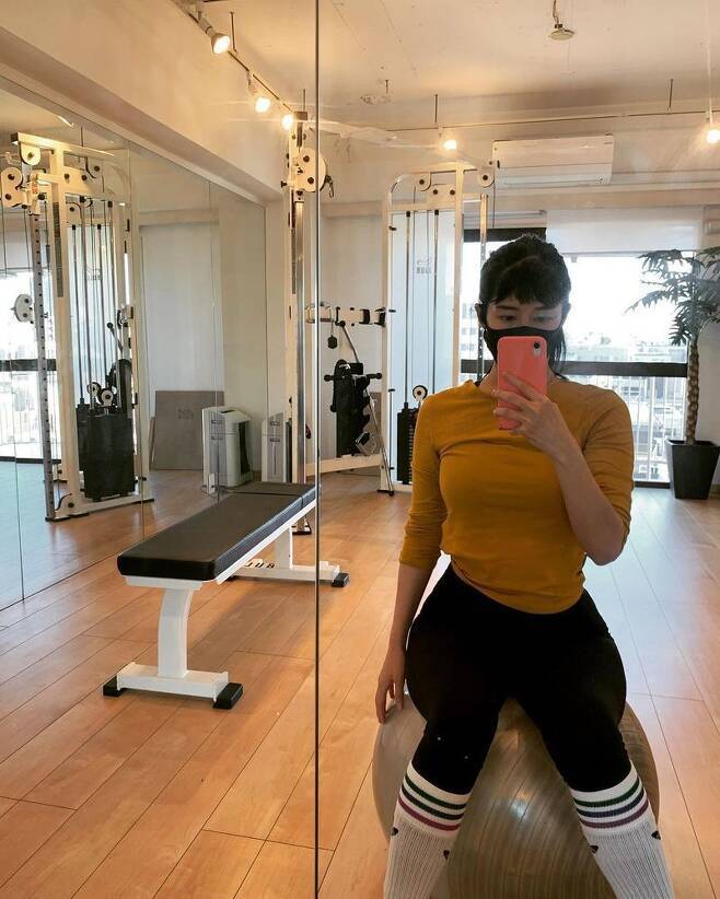 사유리가 사진을 통해 근황을 알렸다.사진=사유리 SNS