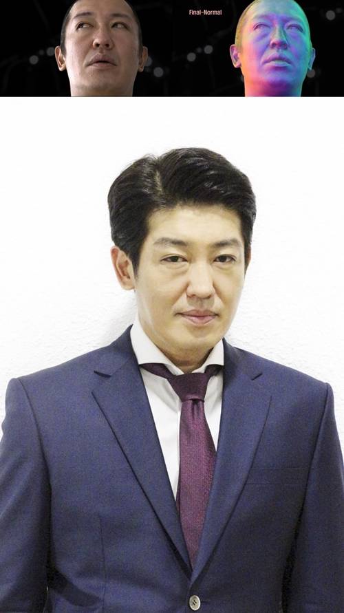 허성태가 디지털 휴먼(가상인간)으로 돌아온다. 사진= EVR스튜디오, 한아름컴퍼니