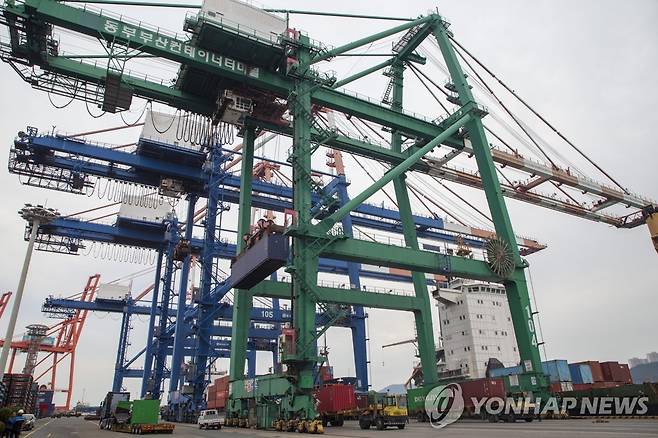 부산항 신감만부두 [부산항만공사 제공]