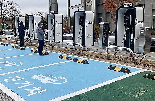 하이원리조트 전기차 충전소 [강원랜드 제공.재판매 및 DB 금지]