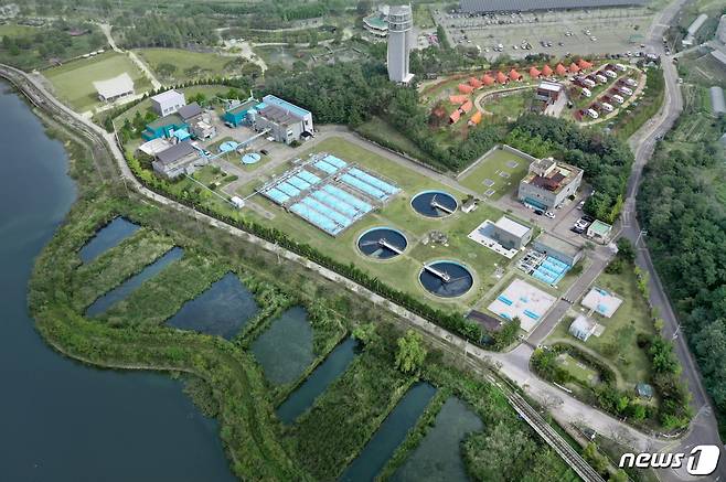 왕송 공공하수처리시설 조감도. © 뉴스1