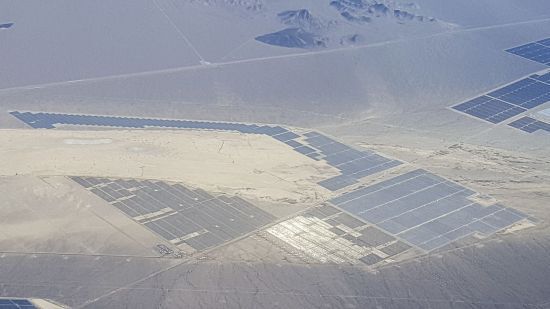참고이미지 = 한화에너지 미국 네바다(볼더 프로젝트) 태양광 발전소
