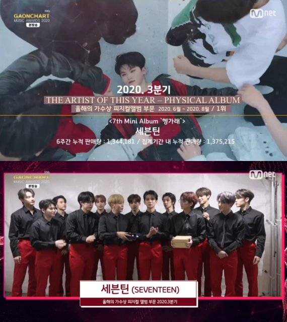 세븐틴 /사진=Mnet