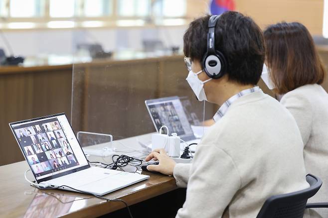 의왕시(시장 김상돈)는 소셜미디어를 통한 시정홍보 및 시민소통을 강화하기 위해 2021년 활동할 SNS 서포터즈를 구성하고, 14일 온라인 발대식을 가졌다. / 사진제공=의왕시