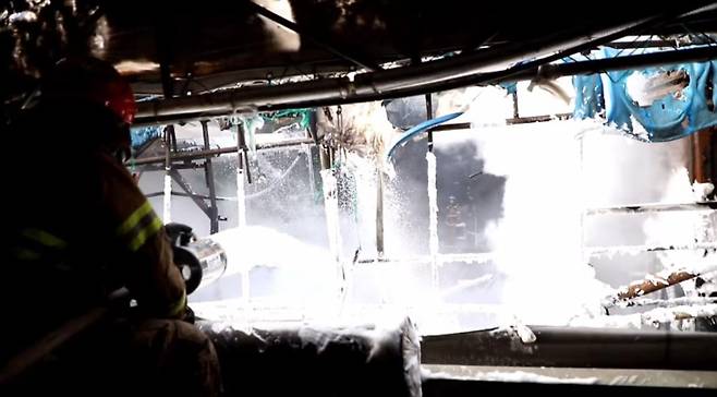 진화작업 [양주소방서 제공, 재판매 및 DB 금지]