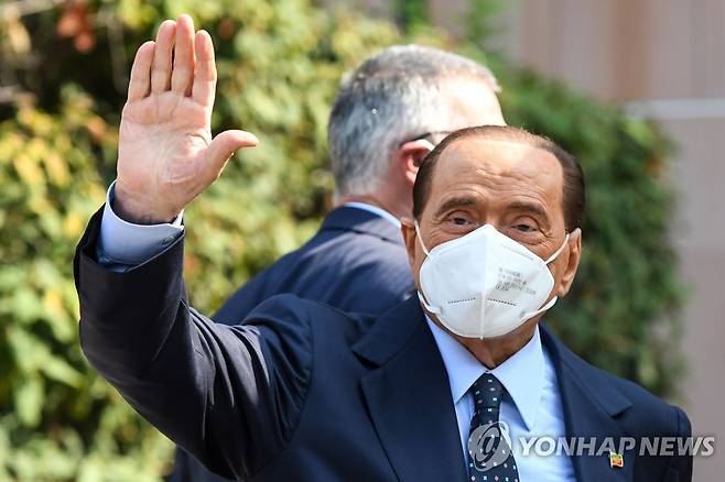 실비오 베를루스코니 전 총리. [AFP=연합뉴스 자료사진]