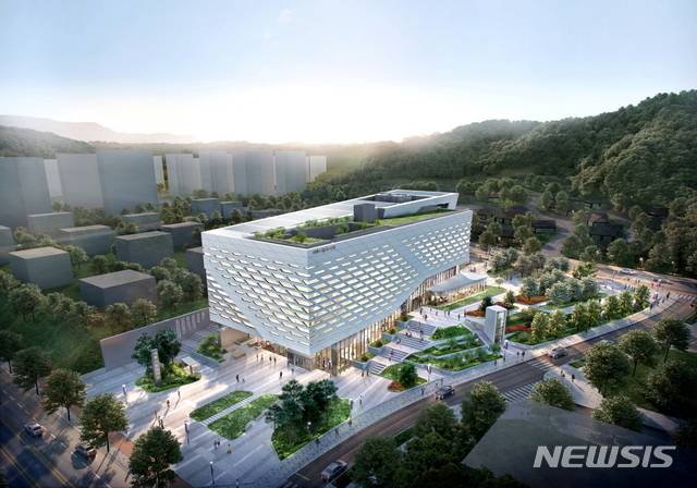 세종시립도서관 조감도