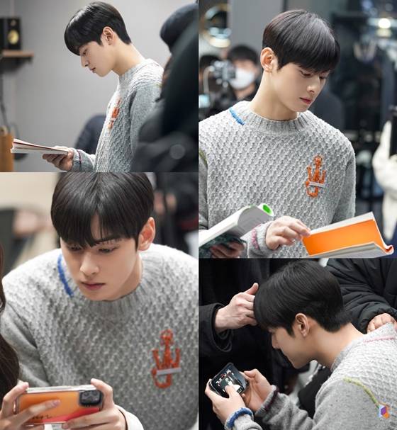 tvN 수목드라마 '여신강림'에서 이수호 역을 맡은 차은우/사진제공=판타지오