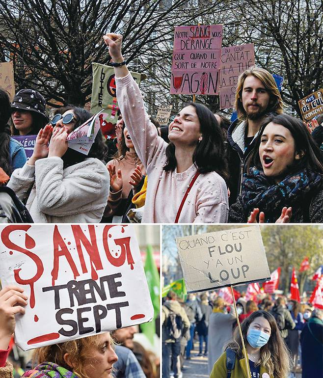 격리가 풀리면서 비교적 정상적인 일상을 되찾게 되자, 가정 폭력 관련 재판이 폭발적으로 증가했다. 여성들이 거리에서 ‘페미사이드’ 반대 시위를 펼치고 있다.