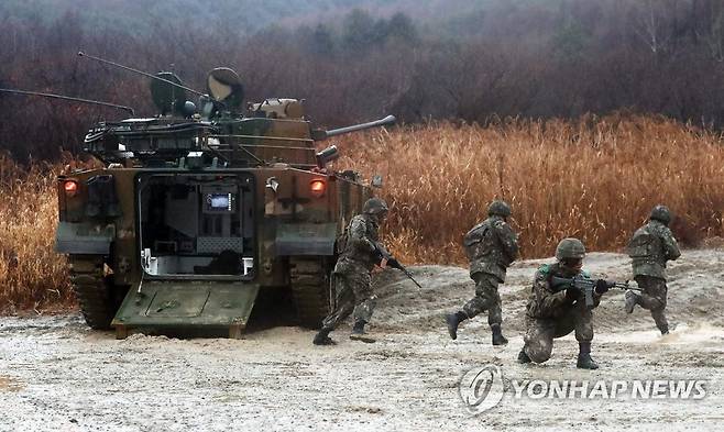 혹한기 훈련 [연합뉴스 자료사진]