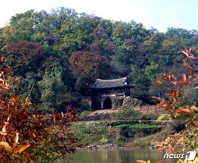 황해북도 평산군에 있는 태백산성의 동문 전경. (미디어한국학 제공) 2021.01.09.© 뉴스1