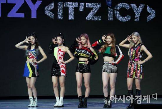 JYP 소속의 ITZY (사진=아시아경제DB)