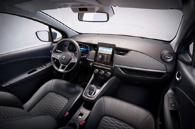 르노 조에 내부 [사진 출처=르노삼성]