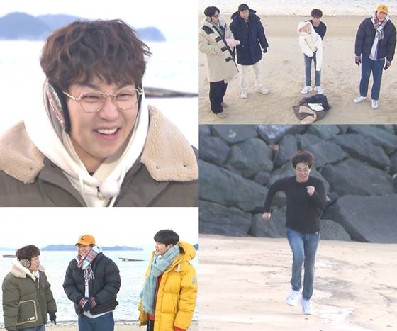 KBS 2TV '1박2일 시즌4'에서 딘딘이 입수에 도전한다./사진제공=KBS 2TV '1박2일 시즌4'