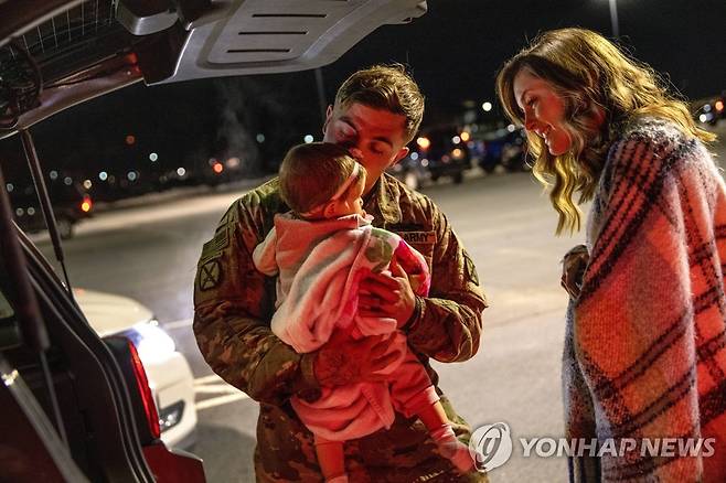 아프간 배치 마치고 작년 12월 귀환한 미군 [AFP=연합뉴스]
