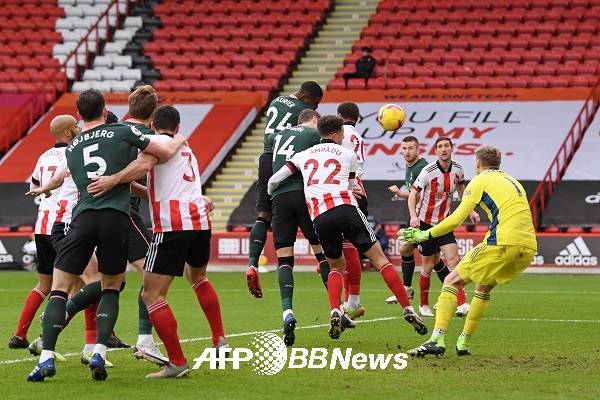 오리에 선제골 장면. ⓒAFPBBNews = News1