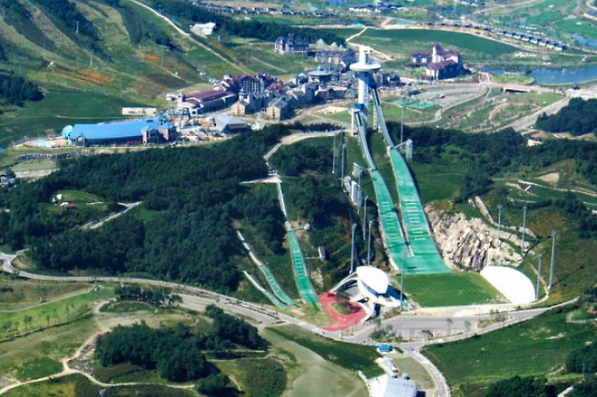 평창 알펜시아리조트 전경.  강원도개발공사 제공