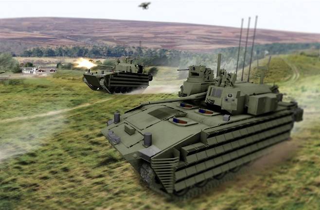 OMFV 즉 선택적 유인전투차량은 현재 미 육군이 운용중인 M2 브래들리 보병전투차량을 대체하기 위해 개발될 차세대 장갑차이다.(사진=미 육군)