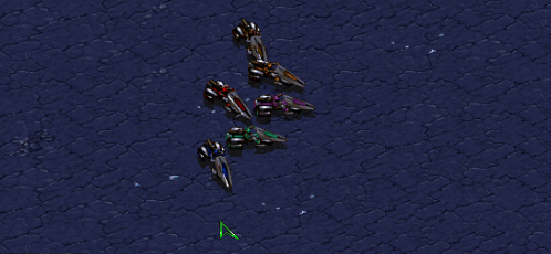 (초반에 무시무시한 역할을 해주는 벌처. 방어력 강한 질럿들도 속수무책으로 당할 수 밖에 없다)