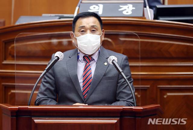 [전주=뉴시스] 한훈 기자 = 전주시의회 양영환 의원.(사진=전주시의회 제공).photo@newsis.com