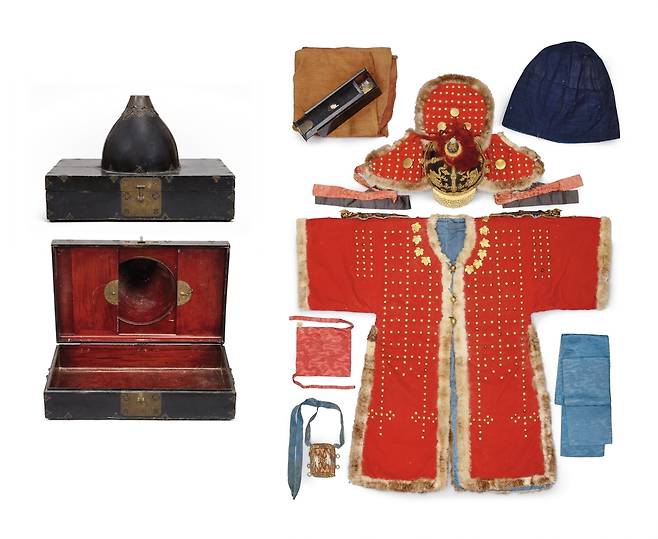 독일 라이프치히 그라시민족학박물관 소장 조선 갑옷과 투구 등 [국립고궁박물관 제공. 재판매 및 DB 금지]