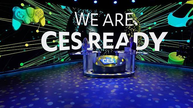 CES 2021 앵커 데스크, 출처: CTA