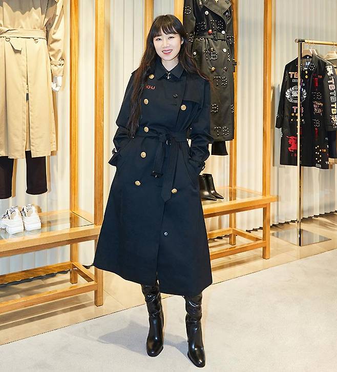 배우 공효진/사진제공=버버리(Burberry)
