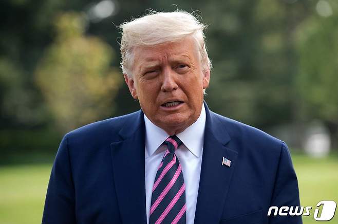 도널드 트럼프 미국 대통령 © AFP=뉴스1