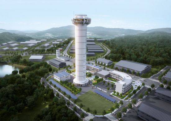 거창군 승강기 랜드마크 조성 타워 (사진=거창군)