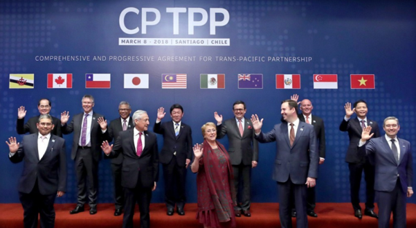 지난 2018년 포괄적·점진적 환태평양경제동반자협정(CP TPP) 회의에 참가한 각국 대표자들./EPA 연합뉴스