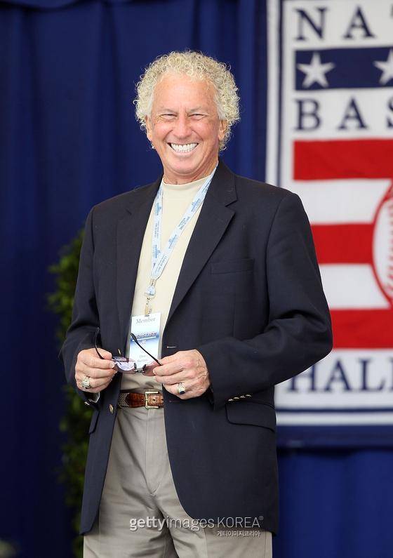 2011년 열린 명예의 전당 행사에 참여한 서튼의 모습. 게티이미지