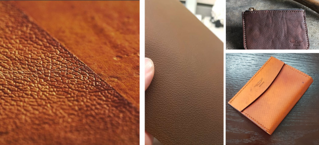 ▲마이셀프로젝트의 균사 가죽. 기술은 윤리적 문제가 있는 가죽 역시 동물 대신 균사로부터 얻어낸다. ⓒ사성진 제공