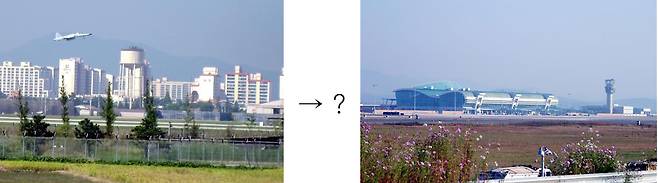 광주 민간공항과 무안 국제공항의 이전 문제가 삐걱거리면서 광주시와 전남도의 행정통합 논의가 멈췄다. 광주시는 주민 불편을 들어 민간 공항(왼쪽) 이전에 난색을 보이고 있고 전남도는 무안 국제공항(오른쪽)의 활성화를 위해 광주 민간공항이 무안 공항으로 통합돼야 한다는 입장이다.서울신문 DB