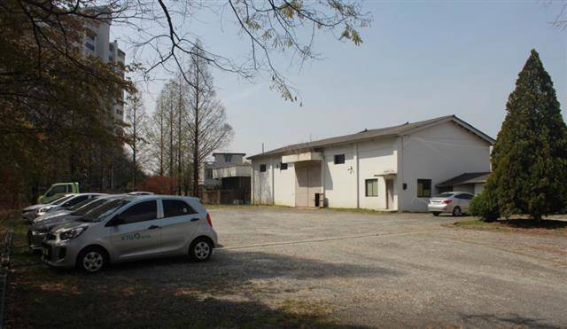 증평군 농시사업으로 창의파크 복합화를 추진할 증평읍 장동리 예정지.증평군 제공