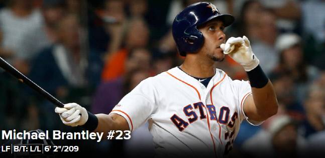 마이클 브랜틀리. 출처 | MLB.com