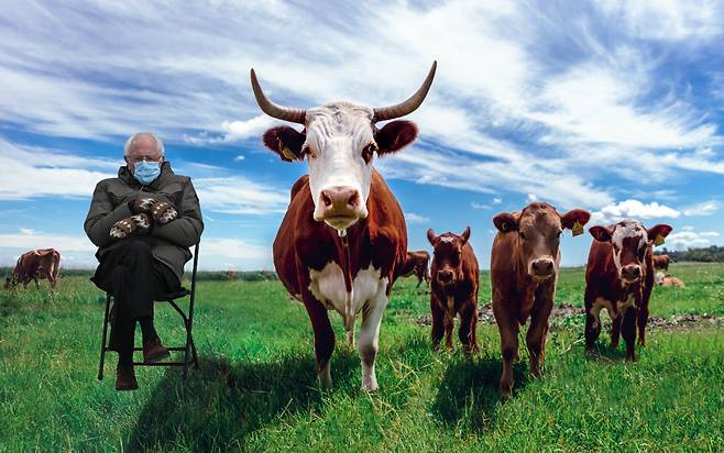 미 전국농민연대(National Farmers Union)에서 올린 밈 /트위터 @NFUDC