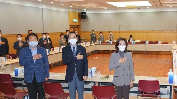 국민의힘 서울시당위원장 조찬회의