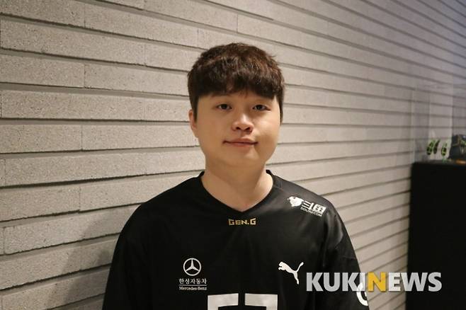 사진=젠지 e스포츠 미드라이너 '비디디' 곽보성.
