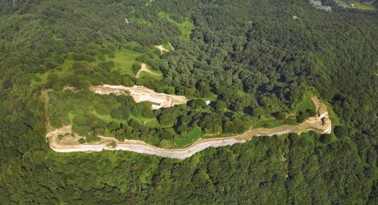 대전시 계족산성 : 옹산성으로 추정되고 있다. /사진=문화재청